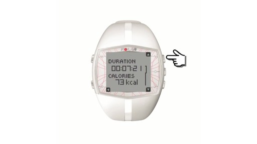 POLAR FT40 F Heart Rate Monitor, White - image 10 from the video
