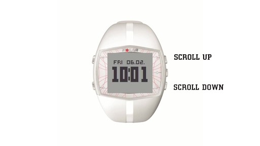 POLAR FT40 F Heart Rate Monitor, White - image 3 from the video