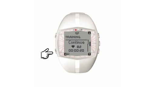 POLAR FT40 F Heart Rate Monitor, White - image 9 from the video