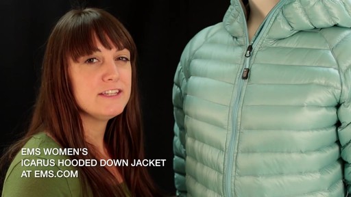 EMS Women's Icarus Hooded Down Jacket - image 10 from the video