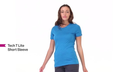 ICEBREAKER Women's Tech T Lite T-Shirt - image 10 from the video
