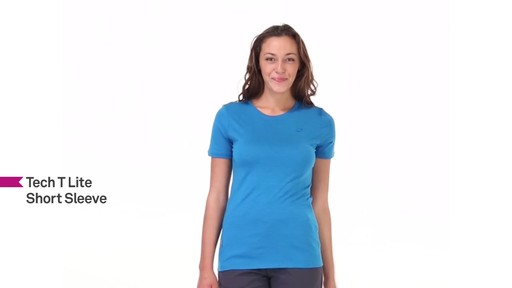 ICEBREAKER Women's Tech T Lite T-Shirt - image 5 from the video