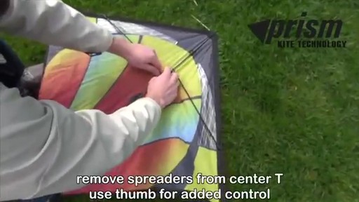 Folding your Prism Switch Kite - image 1 from the video