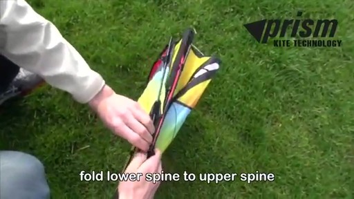 Folding your Prism Switch Kite - image 5 from the video