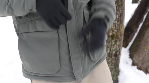 EMS Men's Black Ice Down Jacket - image 8 from the video