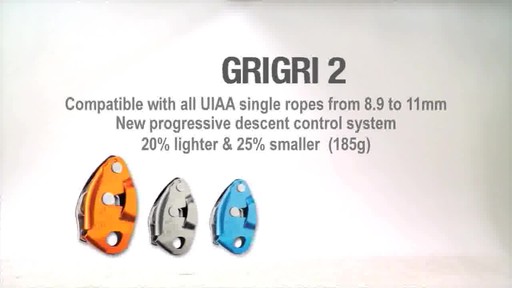 PETZL Grigri 2 Descender - image 10 from the video