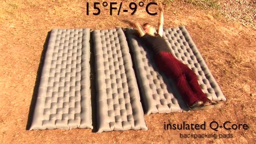 BIG AGNES Insulated Q-Core Sleeping Pad - image 6 from the video