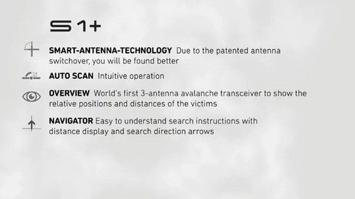 ORTOVOX S1  Avalanche Transceiver - image 9 from the video