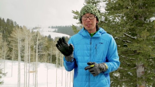 OUTDOOR RESEARCH Men's Lodestar Gloves - image 8 from the video