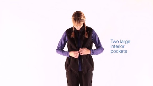 EMS Women's WindFactor Fleece Vest - image 10 from the video