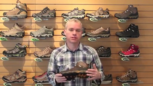 OBOZ Bridger BDry Hiking Boots - image 3 from the video