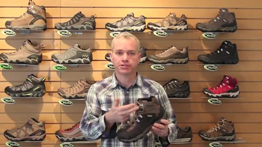 OBOZ Bridger BDry Hiking Boots - image 7 from the video