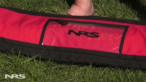NRS Two-Piece Kayak Paddle Bag - image 4 from the video