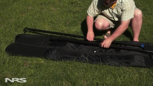 NRS Two-Piece Kayak Paddle Bag - image 7 from the video