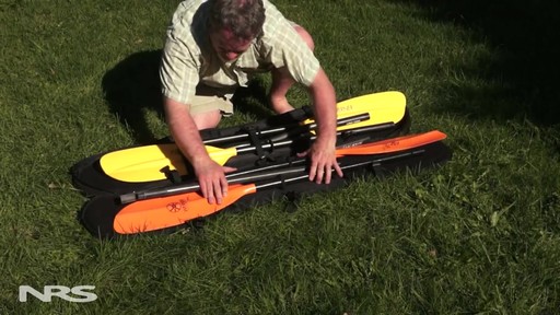 NRS Two-Piece Kayak Paddle Bag - image 8 from the video