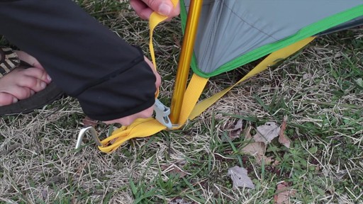 How to set up the EMS Big Easy 6 Tent: Eastern Mountain Sports - image 7 from the video
