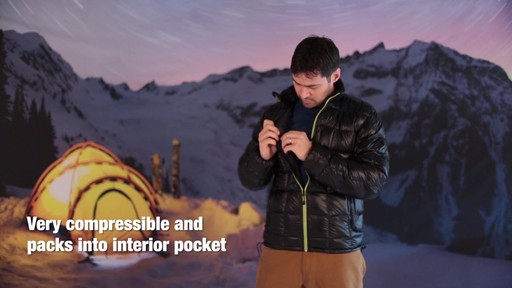 Eastern Mountain Sports:Men's Sector Down Jacket - image 8 from the video
