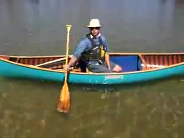 BENDING BRANCHES Espresso Plus Canoe Paddle, Straight Shaft - image 9 from the video
