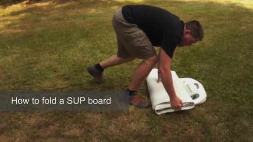 How to Fold a SUP Board - image 1 from the video