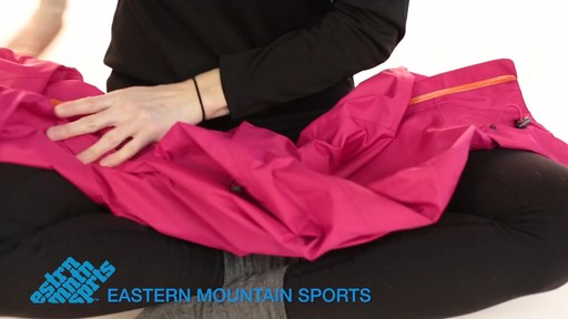 EMS Women's Deluge Rain Jacket - image 10 from the video