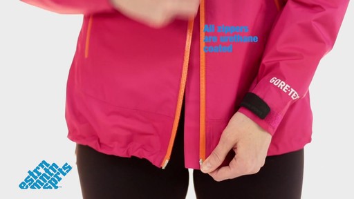 EMS Women's Deluge Rain Jacket - image 2 from the video