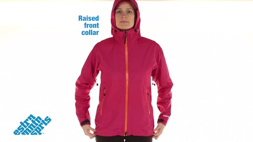 EMS Women's Deluge Rain Jacket - image 4 from the video