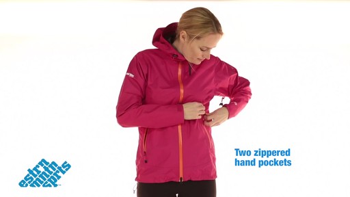 EMS Women's Deluge Rain Jacket - image 9 from the video