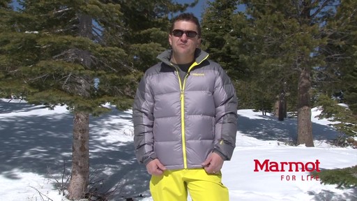 MARMOT Men's Guides Down Hoodie - image 5 from the video