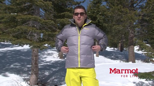 MARMOT Men's Guides Down Hoodie - image 6 from the video