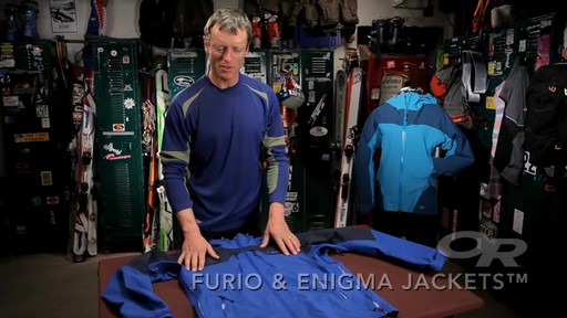 OUTDOOR RESEARCH Men's Furio & Women's Enigma Jackets - image 7 from the video