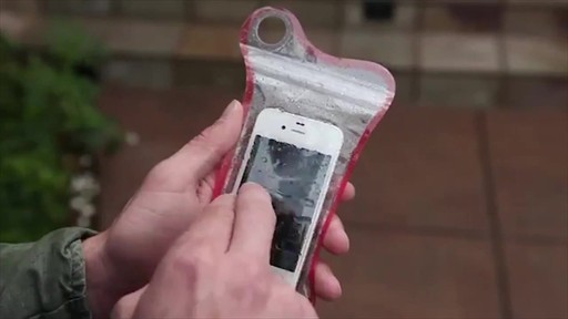 THE JOY FACTORY BubbleShield Large Phone Dry Bag - image 3 from the video