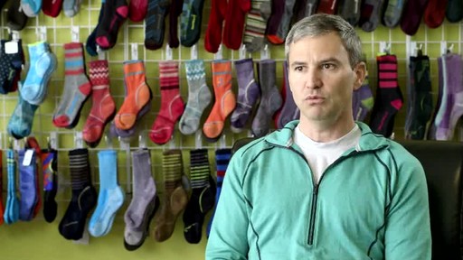 Possibly the best running socks... ever. SmartWool PHD Elite's creation explained. - image 7 from the video