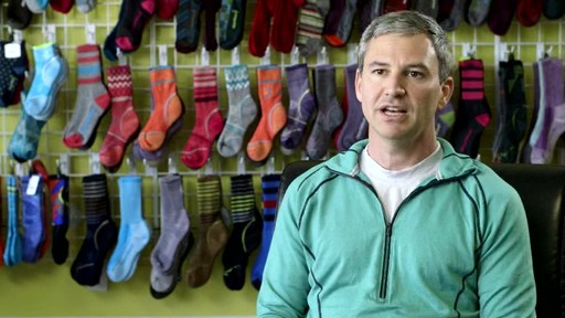 Possibly the best running socks... ever. SmartWool PHD Elite's creation explained. - image 9 from the video