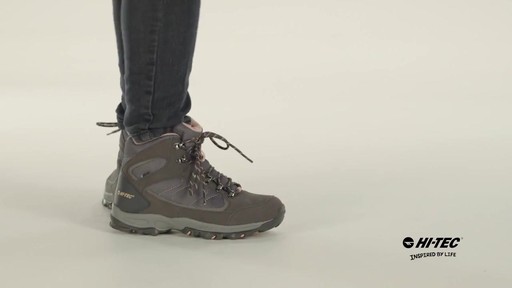 HI-TEC Oregon II Mid Waterproof Hiking Boots - image 9 from the video