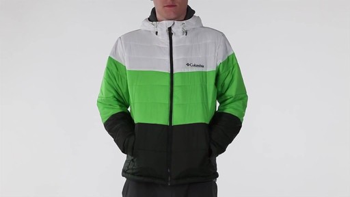 COLUMBIA Men's Shimmer Flash Jacket - image 10 from the video