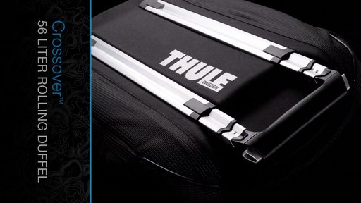 THULE Crossover 56 L Rolling Duffel - image 4 from the video