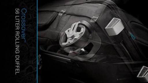 THULE Crossover 56 L Rolling Duffel - image 6 from the video