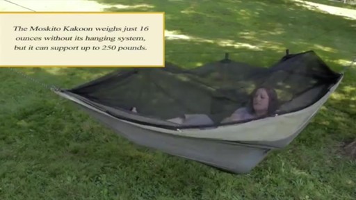 BYER Moskito Kakoon Hammock - image 2 from the video