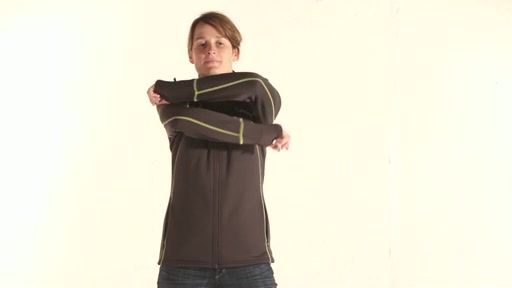 EMS Women's Powerstretch Full-Zip Hoodie - image 10 from the video