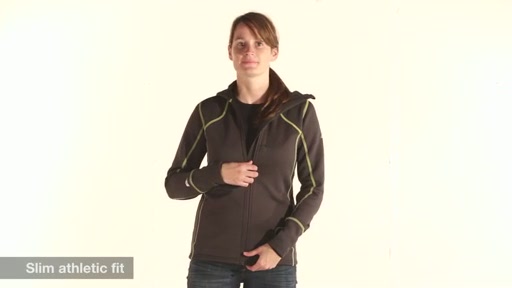 EMS Women's Powerstretch Full-Zip Hoodie - image 2 from the video