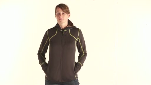 EMS Women's Powerstretch Full-Zip Hoodie - image 5 from the video