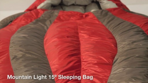 EMS Mountain Light 15° Sleeping Bag - image 2 from the video