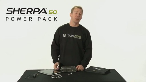 GOAL ZERO Sherpa 50 Adventure Kit - image 7 from the video