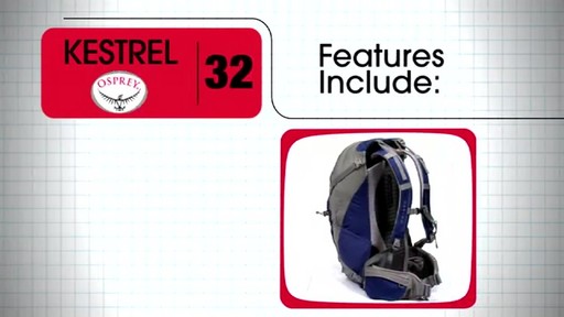 OSPREY Kestrel 32 Backpack - image 4 from the video