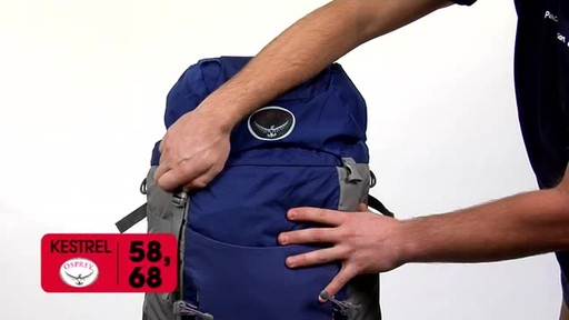 OSPREY Kestrel 58 &amp;amp; 68 Backpacks - image 5 from the video
