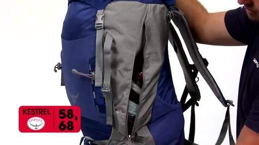 OSPREY Kestrel 58 &amp;amp; 68 Backpacks - image 6 from the video