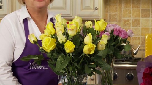 Passion for Yellow Roses - 95689 - 1-800-FLOWERS.COM - image 9 from the video